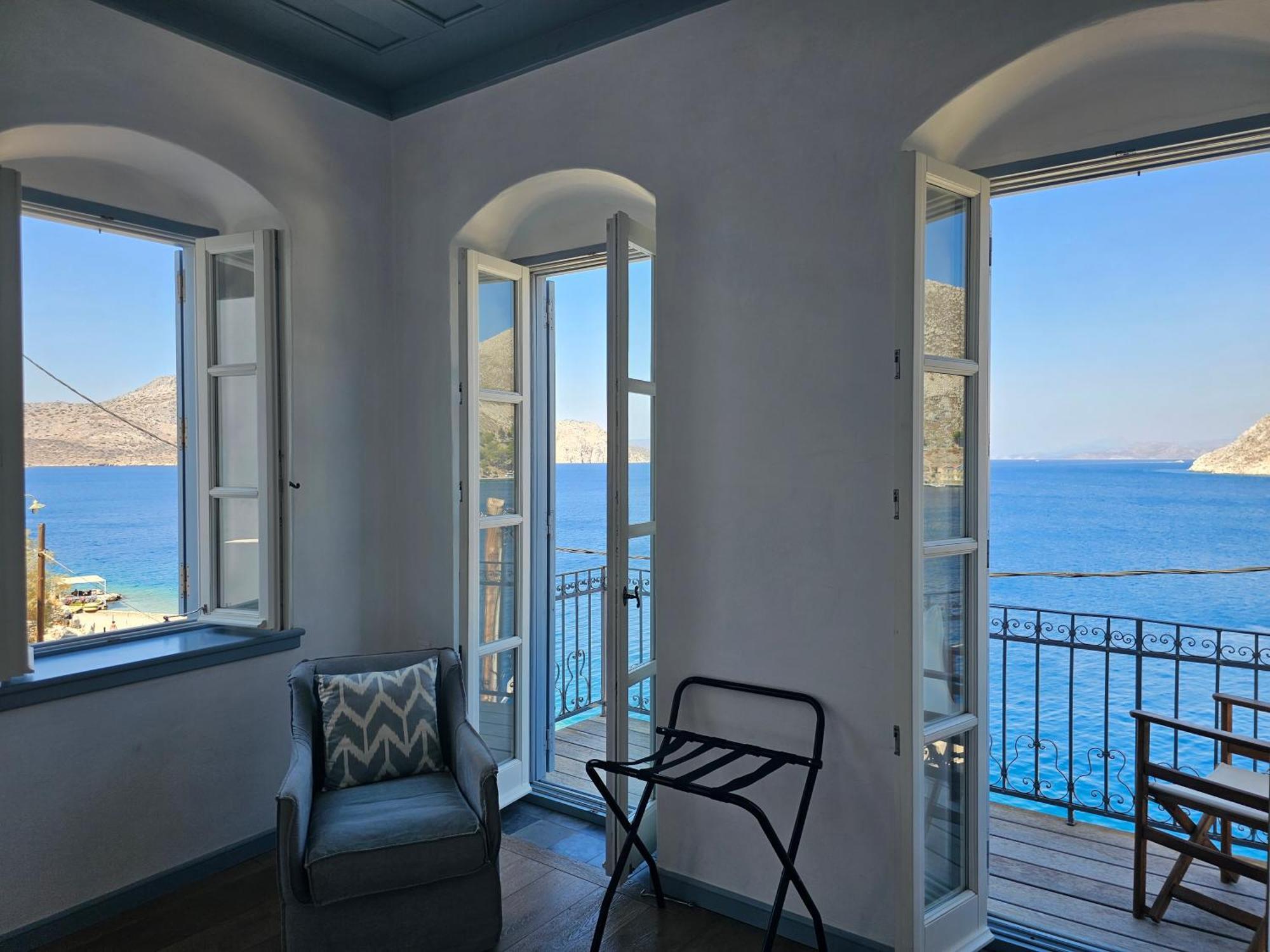 Bed and Breakfast The Anchor House Symi Zimmer foto